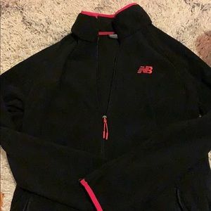 New Black New Balance Fleece Sweater